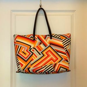 Authentic Tory Burch multi-color Tote